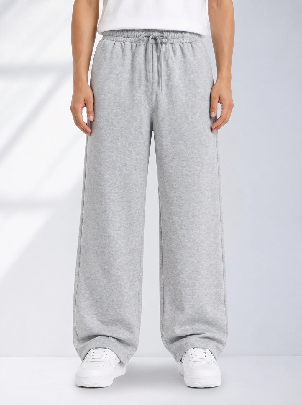 Cotton Wide Leg Pants
