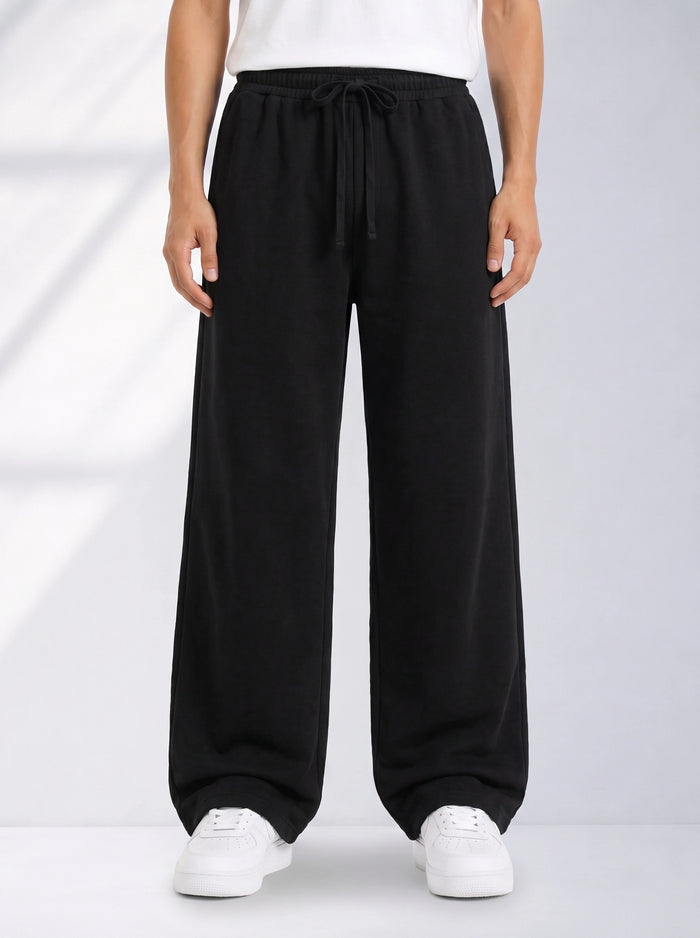 Cotton Wide Leg Pants