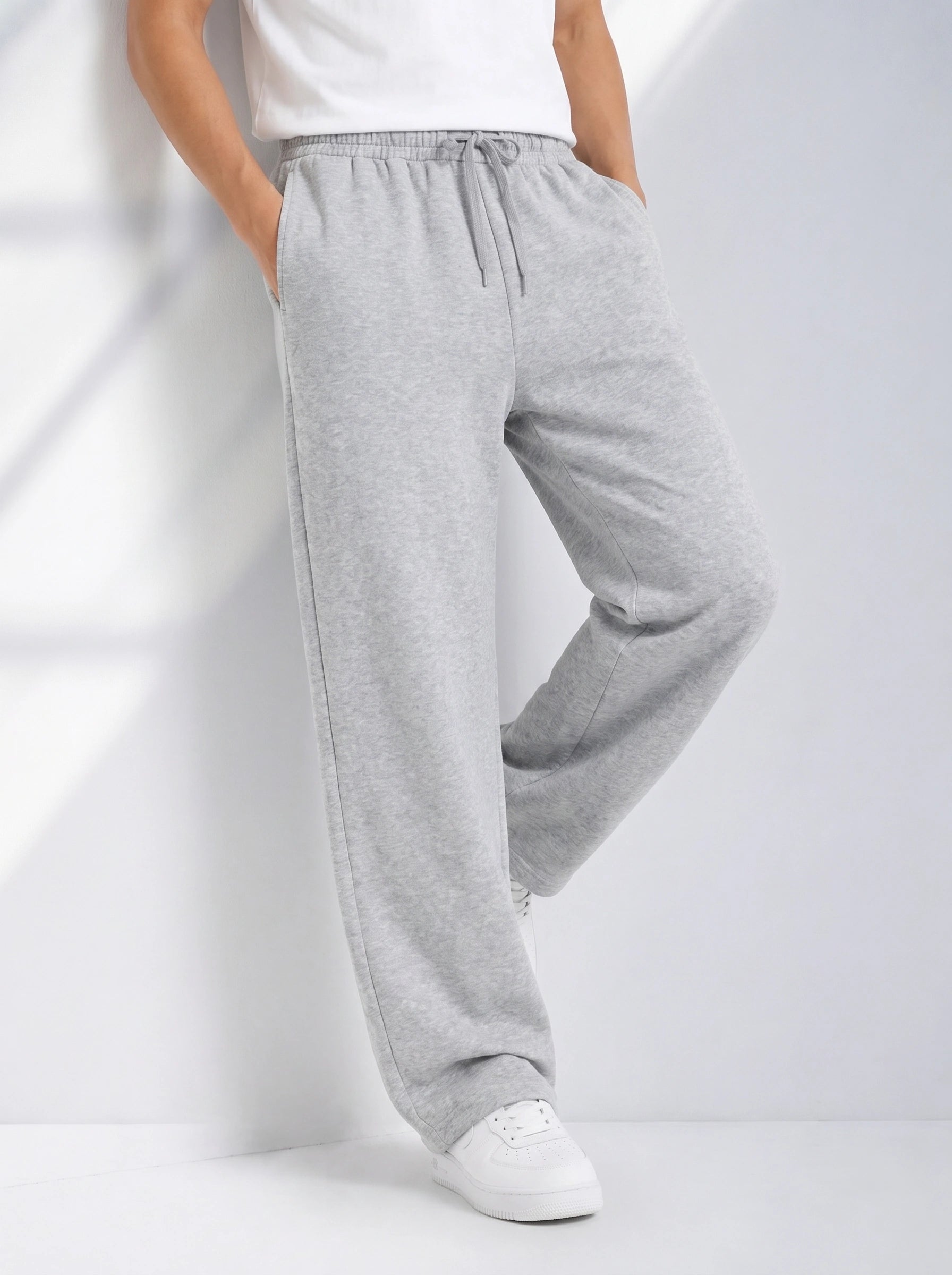 Cotton Wide Leg Pants