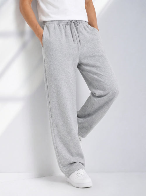 Cotton Wide Leg Pants
