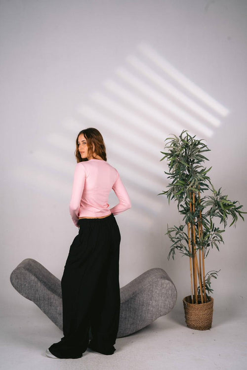 Long sleeve basic top